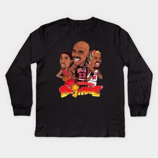 The Legendary Big Three Kids Long Sleeve T-Shirt